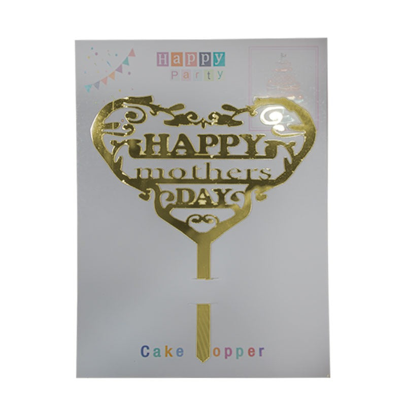 Happy Mothers Day Cake Topper (Design 03)