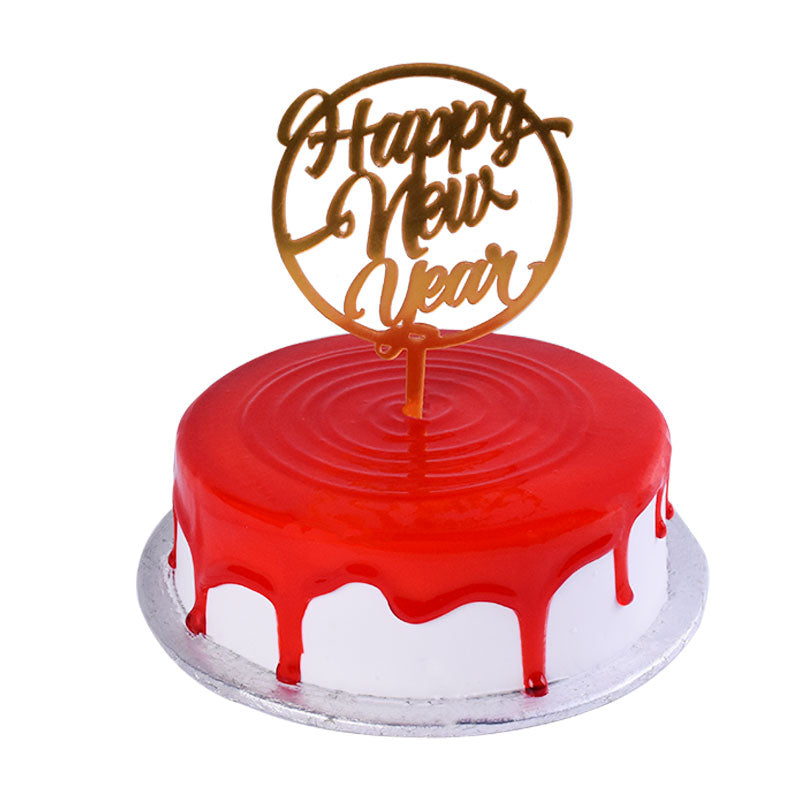 Celebrate New Year with Lip-Smacking Cakes | New year's cake, New year's  desserts, Christmas cake designs