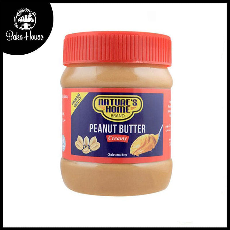 Nature's Home Peanut Butter, Creamy 340g