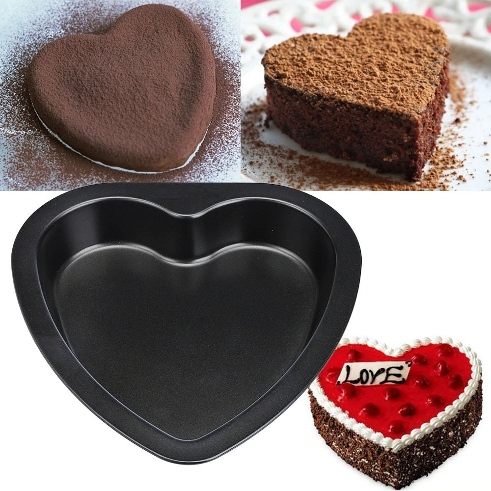 Heart Cake Baking Mold Non Stick 10 Inch