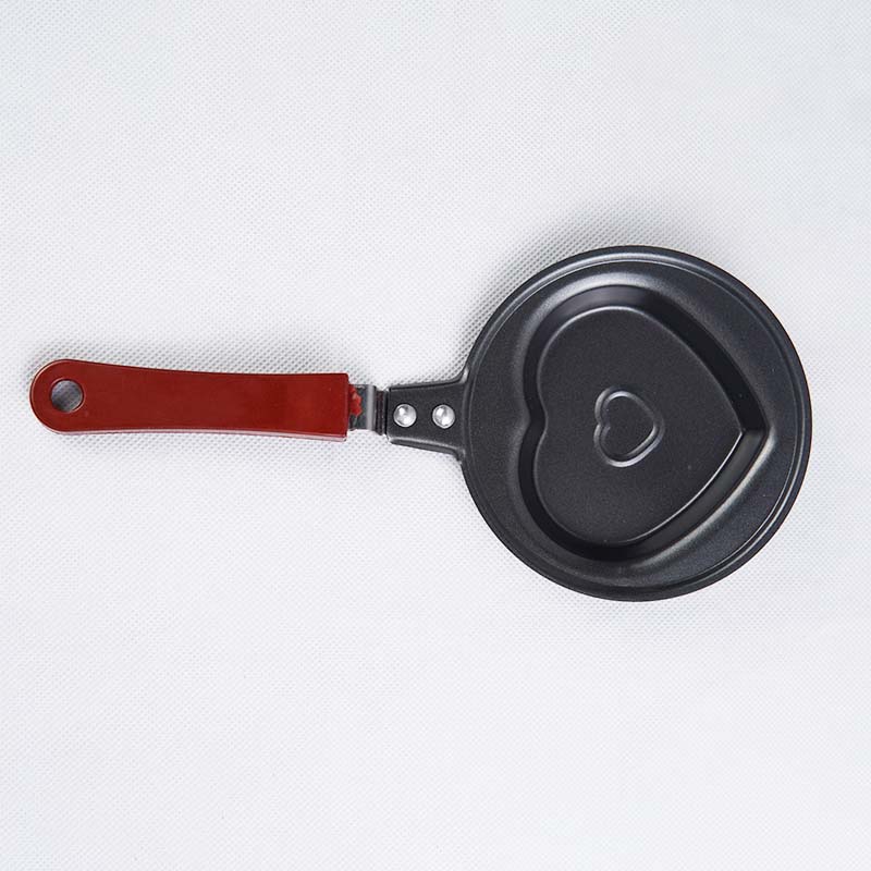 Heart Shape Mini Egg Fry Pan Non Stick