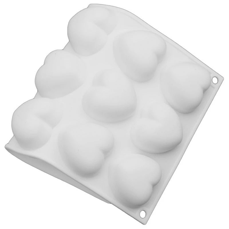 Heart Shape Silicone Dessert Mold 15 Cavity