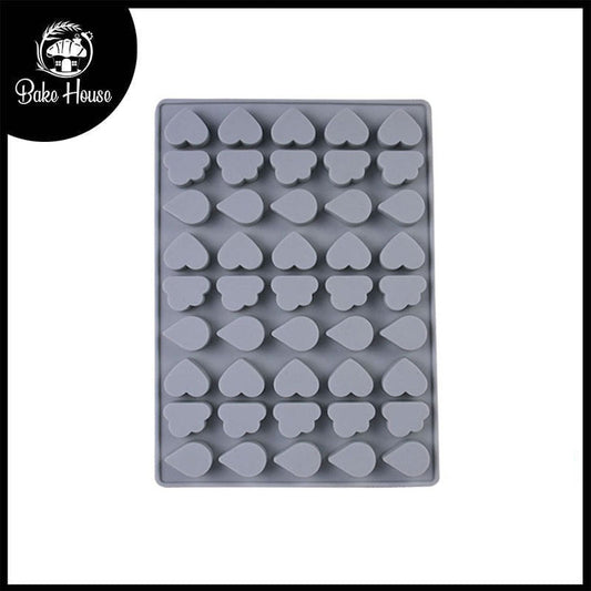 Heart, Cloud & Waterdrop Silicone Chocolate Mold 45 Cavity