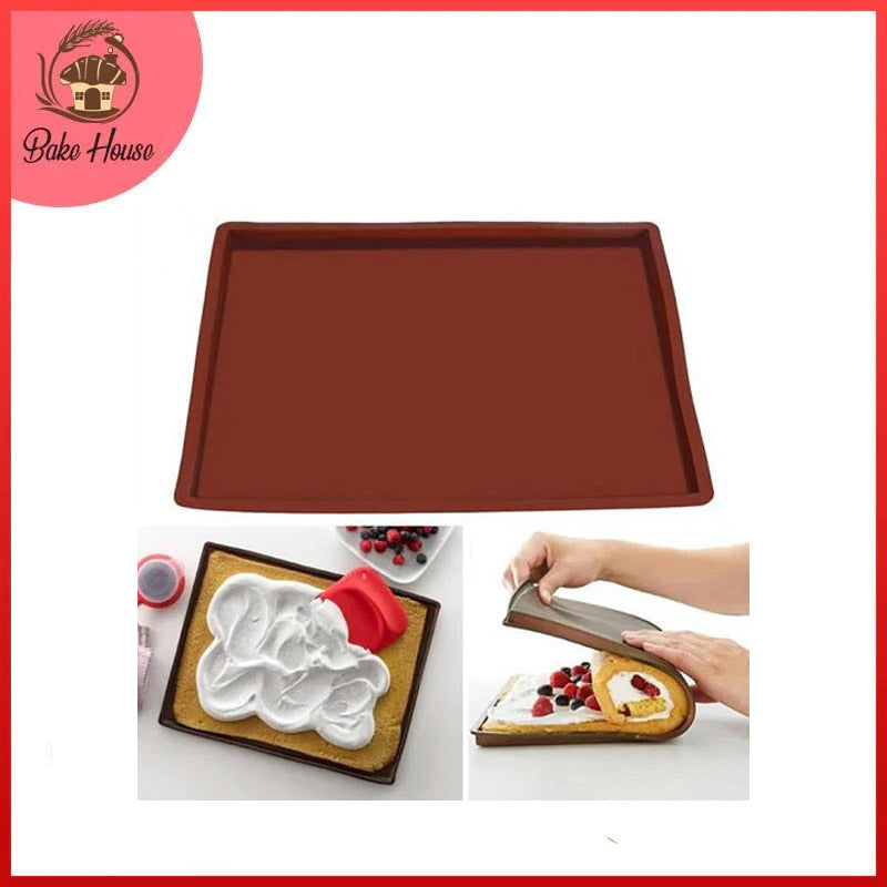 Heat Resistant Silicone Swiss Roll Tray