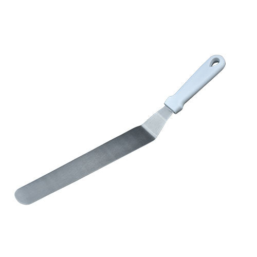 Heavy Angled Spatula Knife Steel With Plastic Handle Large