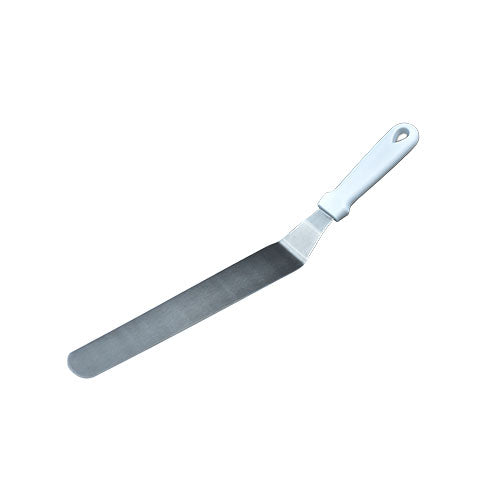 Heavy Angled Spatula Knife Steel With Plastic Handle Large