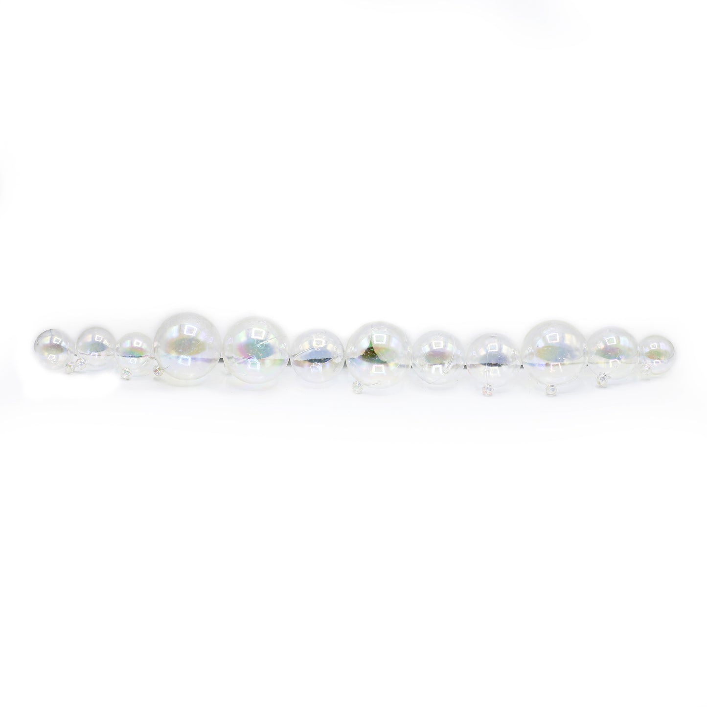 Decorating Transparent Ball 12Pcs Set Plastic