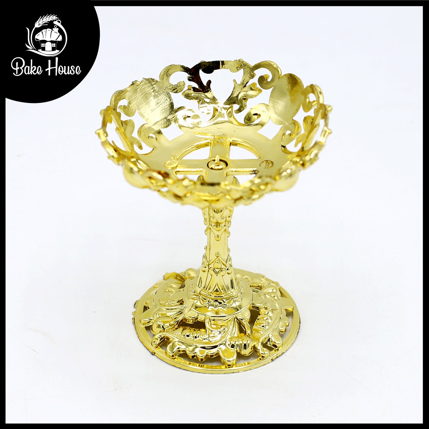 Cupcake Plastic Stand Golden (Design 4)