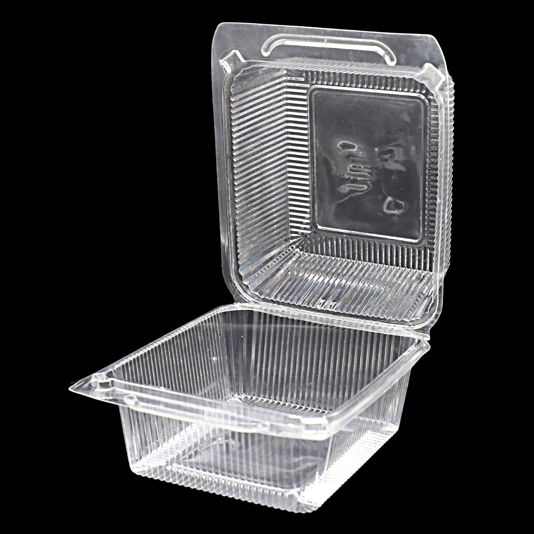 Cake Container Plastic 8x7x3 Inch