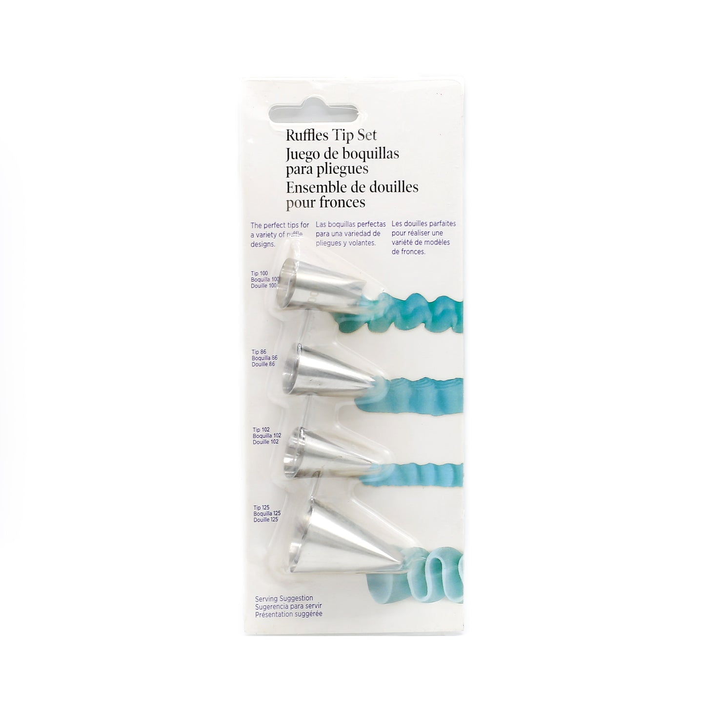 Tip (100,86,102,125) Icing Nozzle 4 Pcs Set