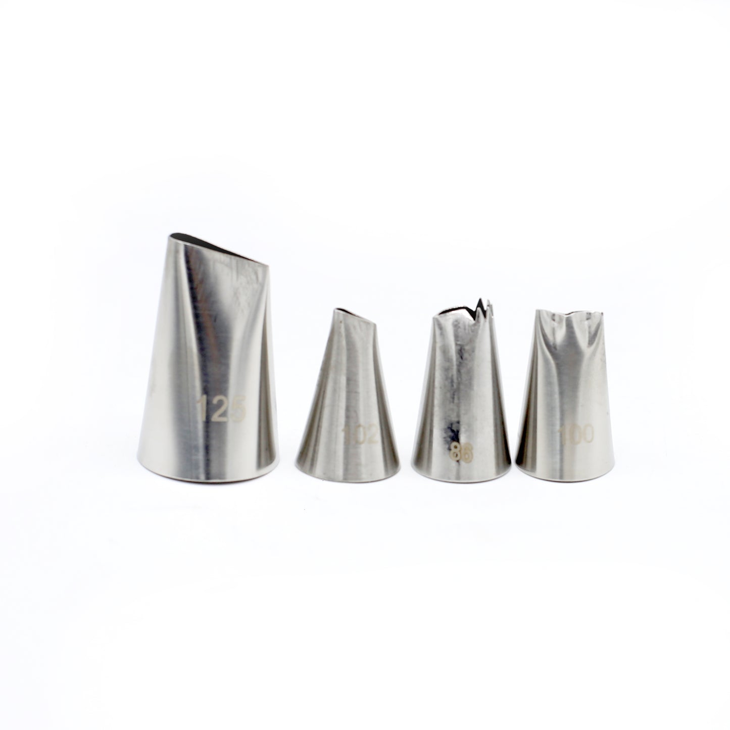 Tip (100,86,102,125) Icing Nozzle 4 Pcs Set