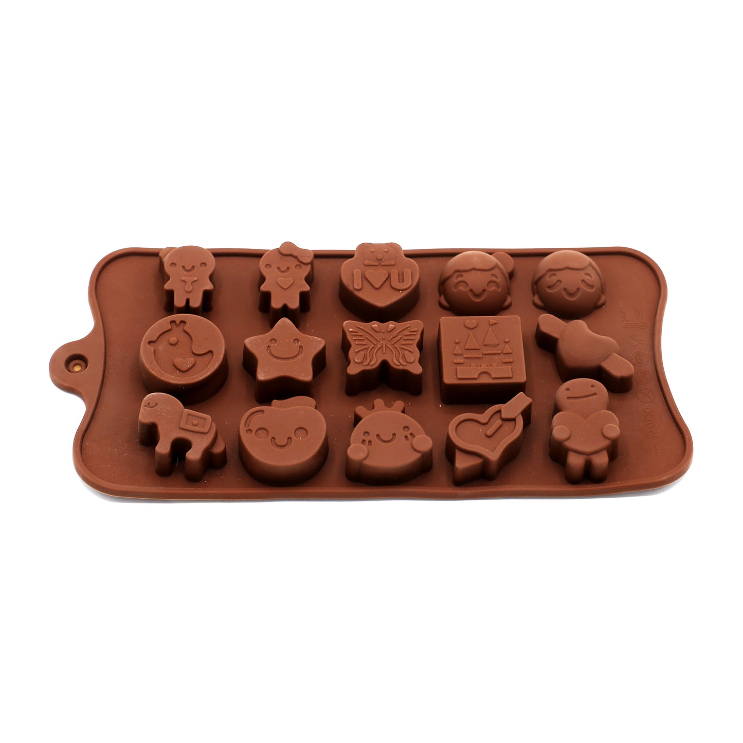 Mix Toys Theme Silicone Chocolate Mold 15 Cavity