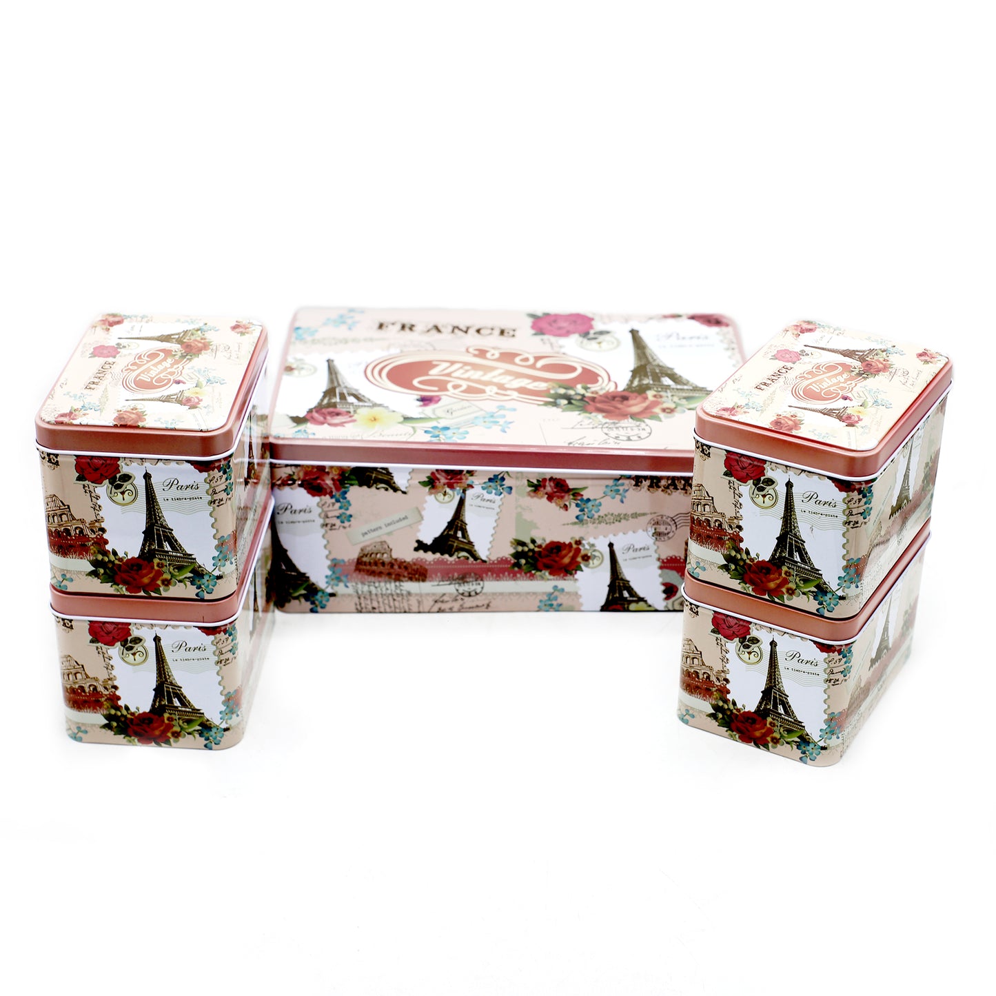 Paris Theme Gift Box 4Pcs Set