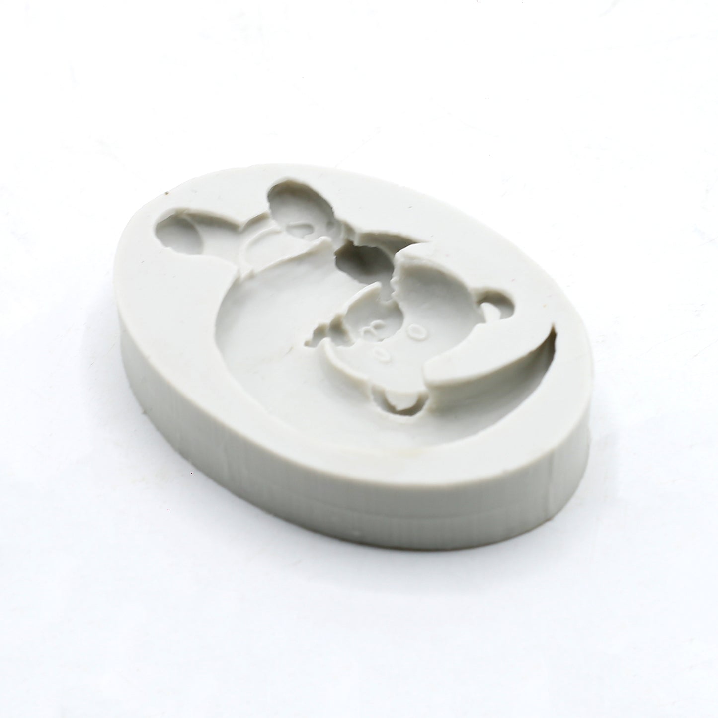Teddy Bear With Moon Silicone Fondant Mold