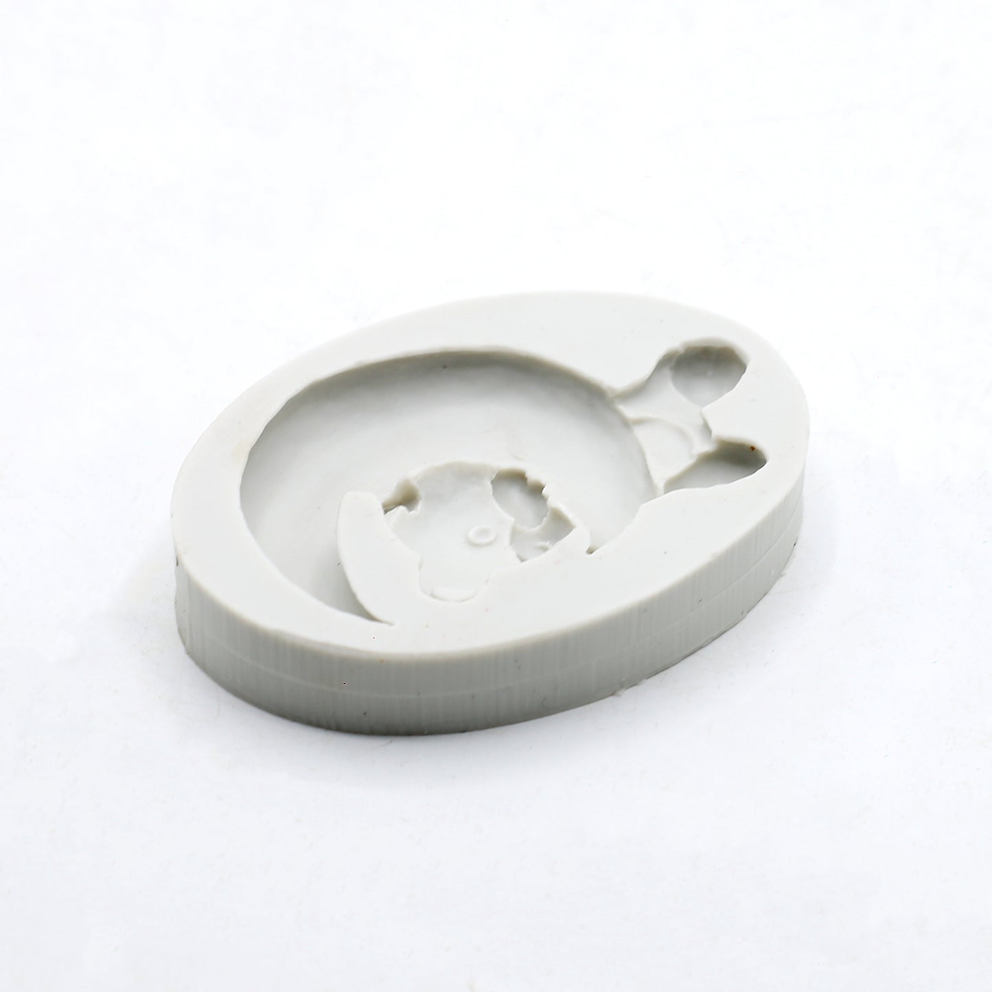 Teddy Bear With Moon Silicone Fondant Mold