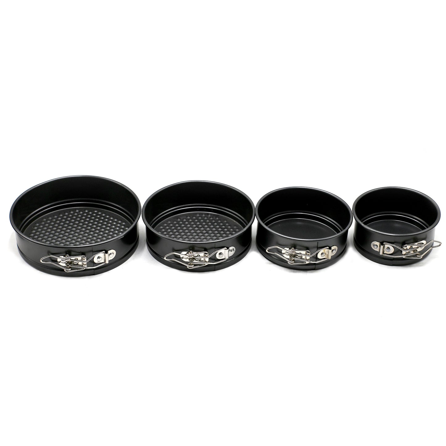 Round Springform Non-Stick Pan 4Pcs Set