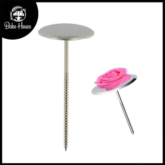 Icing Flower Nail Stainless Steel Small Size