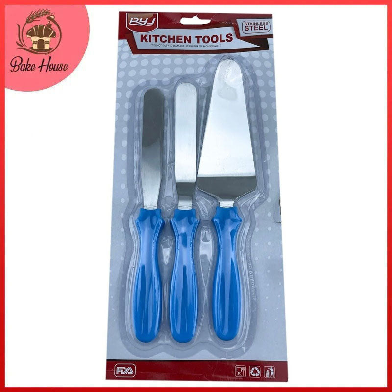Icing Knife Set Stainless Steel 3Pcs