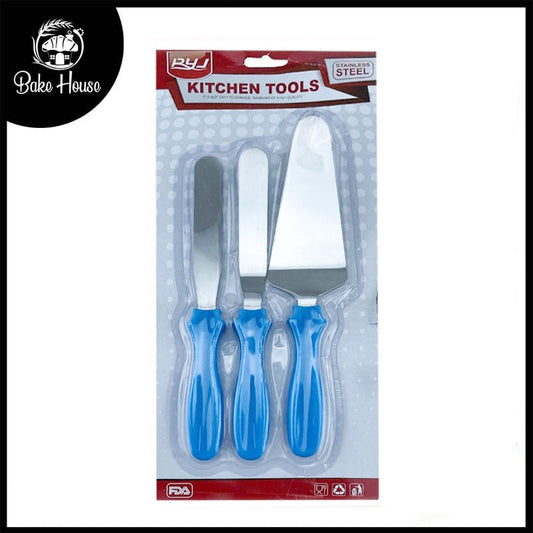 Icing Knife Set Stainless Steel 3Pcs