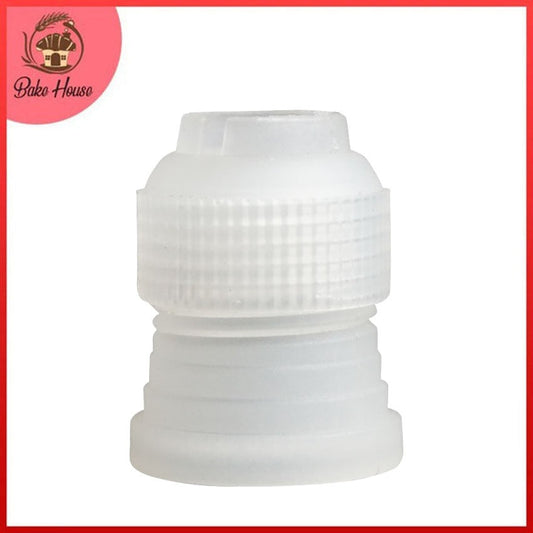 Icing Piping Bag Small Size 1.8cm Diameter Nozzle Adapter Coupler Plastic