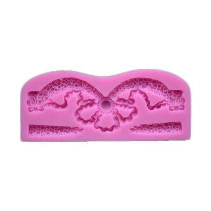 Imperial Crown Lace Silicone Fondant Cake Mold