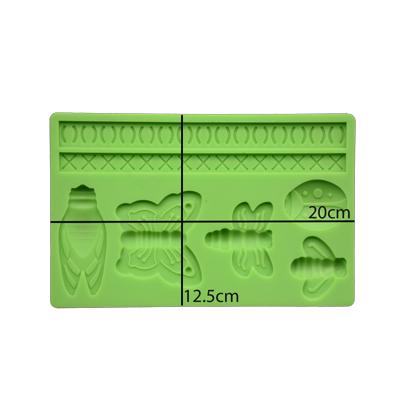 Insects Silicone Fondant & Gumpaste Mold Sheet