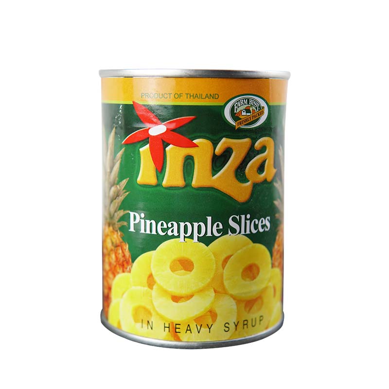 Inza Pineapple Slices in Heavy Syrup 565G