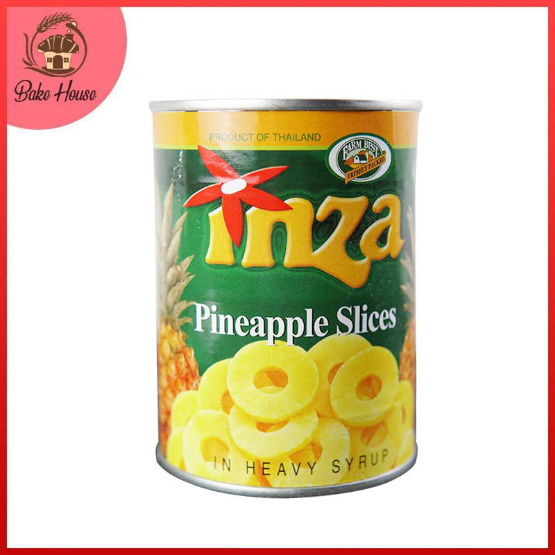 Inza Pineapple Slices in Heavy Syrup 565G