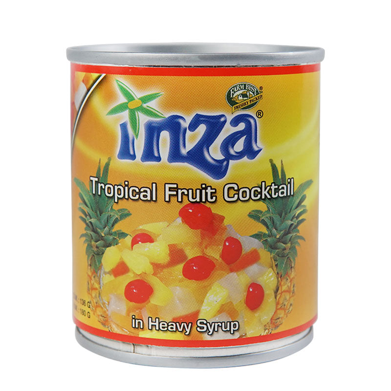 Inza Tropical Fruit Cocktail in Heavy Syrup 180g
