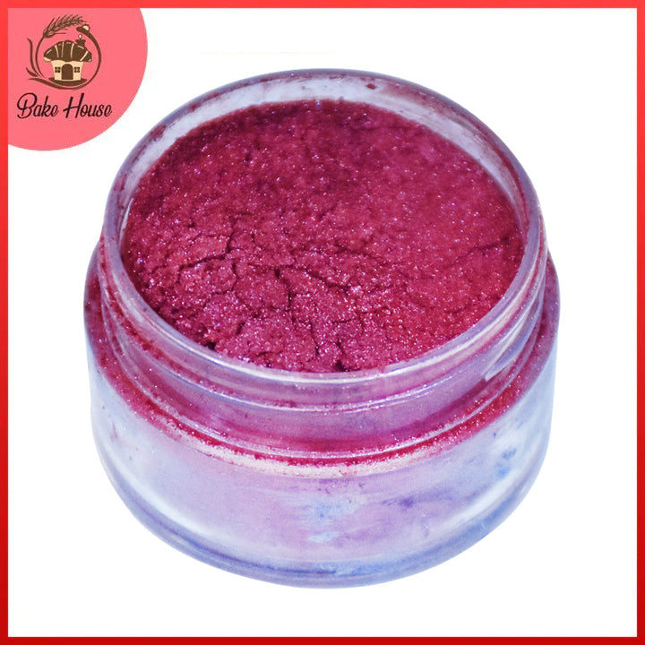 Italian Sheen Dust Color Maroon 15G Jar