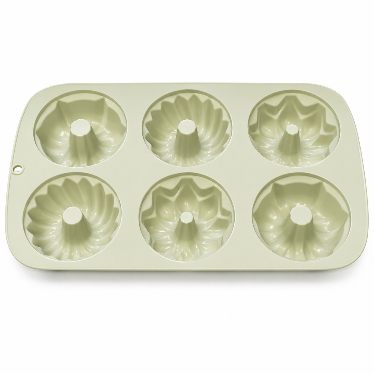 Different Shape Assorted Bundt Silicone Mold 6 Cavity
