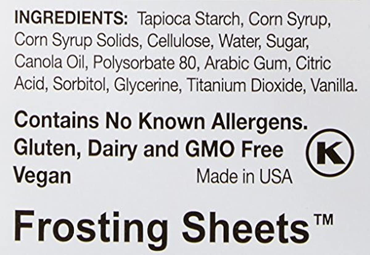 KOPYKAKE Edible Frosting Sheet 24Pcs Pack