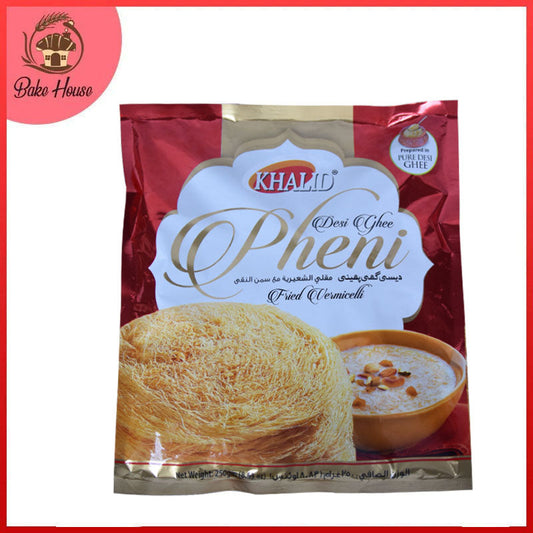 Khalid Foods Fried Desi Ghee Pheni 250gm Pack