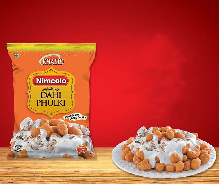 Khalid Foods Nimcolo Fried Dahi Phulki 200gm Pack