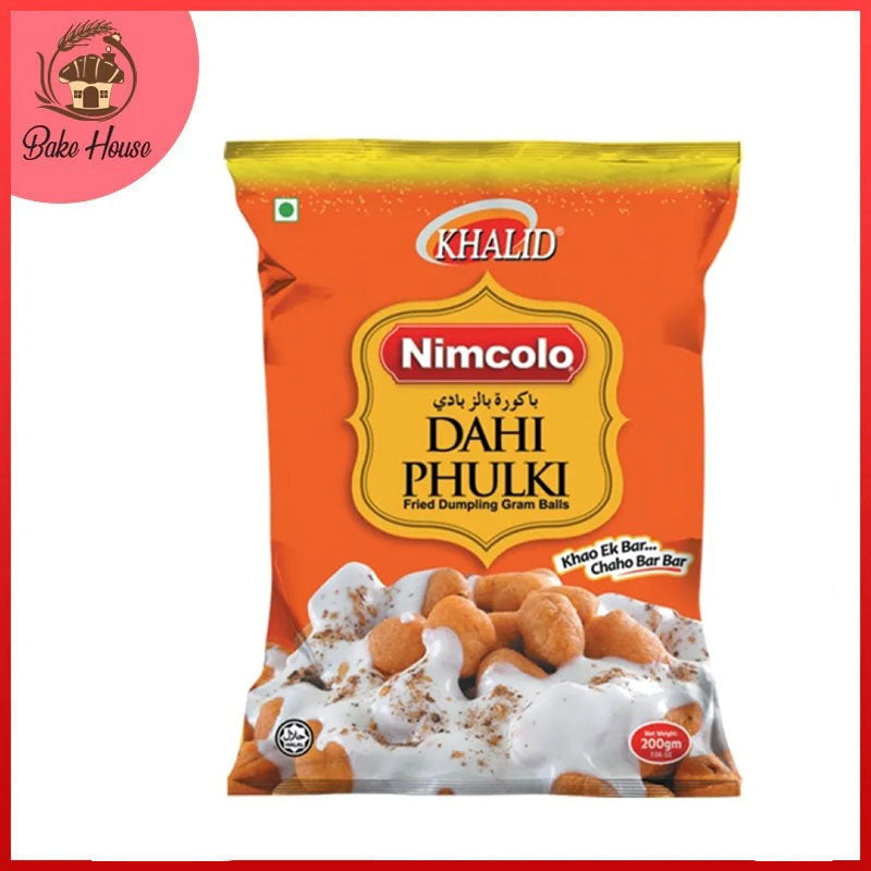 Khalid Foods Nimcolo Fried Dahi Phulki 200gm Pack