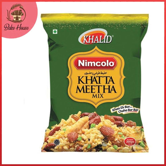 Khalid Foods Nimcolo Khatta Meetha Mix 200gm Pack