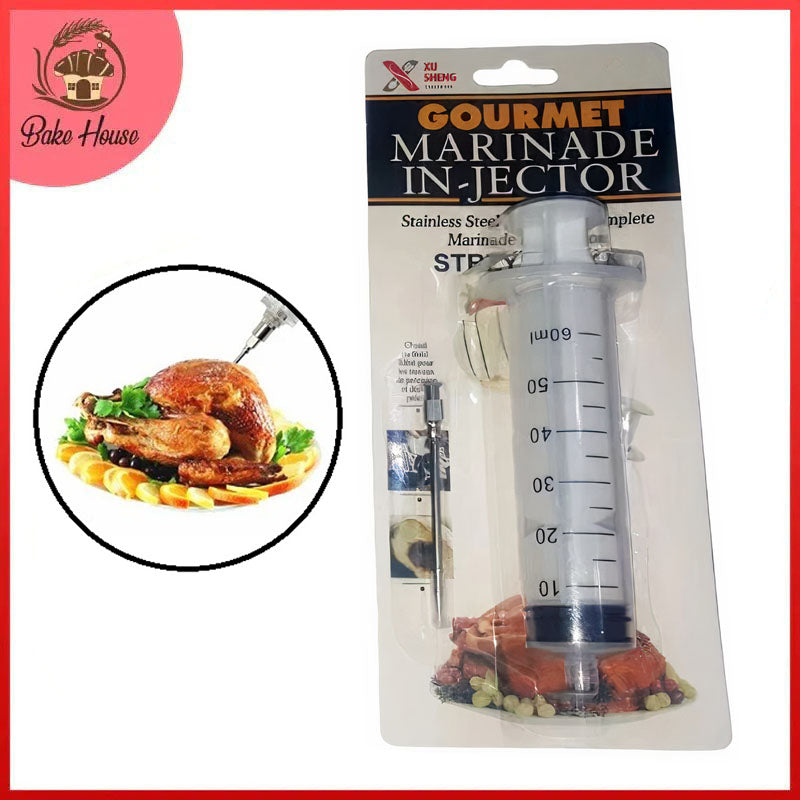 Kitchen Meat Injector Transparent