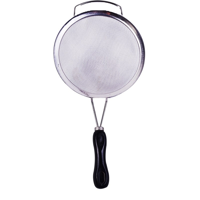 Kitchen Multipurpose Seive Strainer Black Handle 18cm Basket