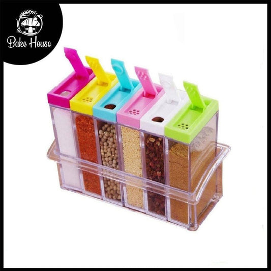 Kitchen Seasoning 6Pcs Set Plastic