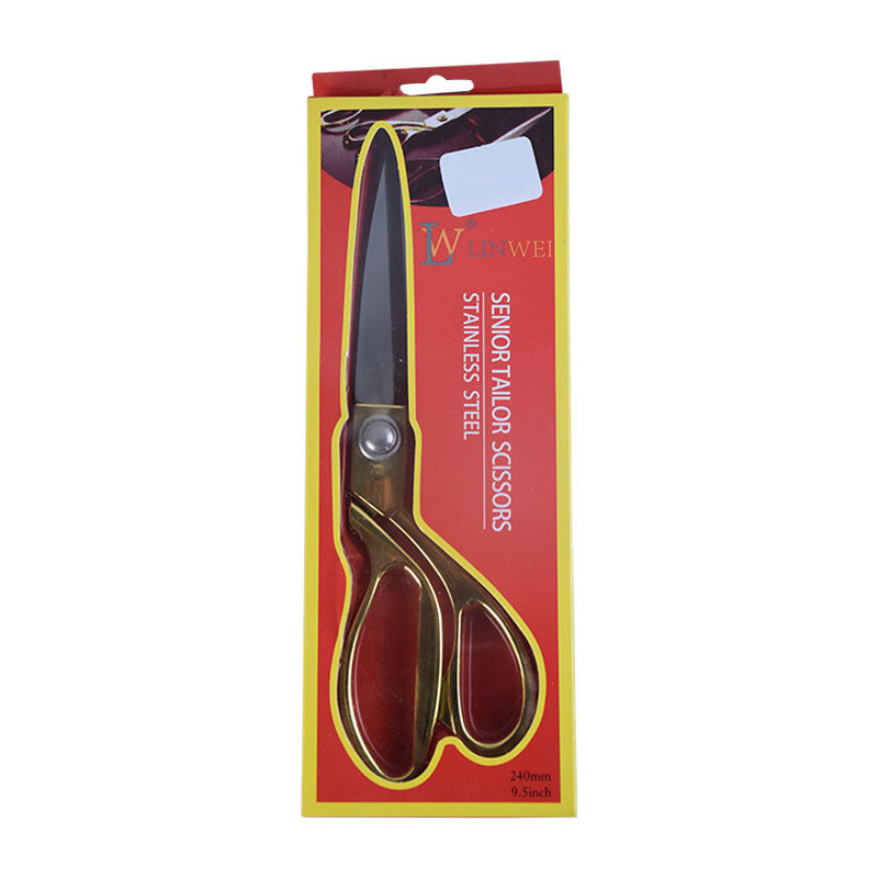 LINWEI Stainless Steel Senior Tailor Scissor 24cm