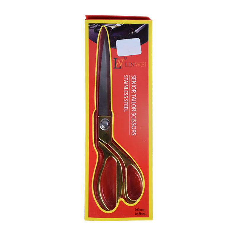 LINWEI Stainless Steel Senior Tailor Scissor 26.5cm
