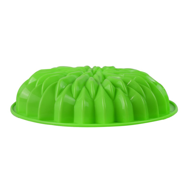 Large Flower Shape Silicone Cake Baking Mold (Design 1)