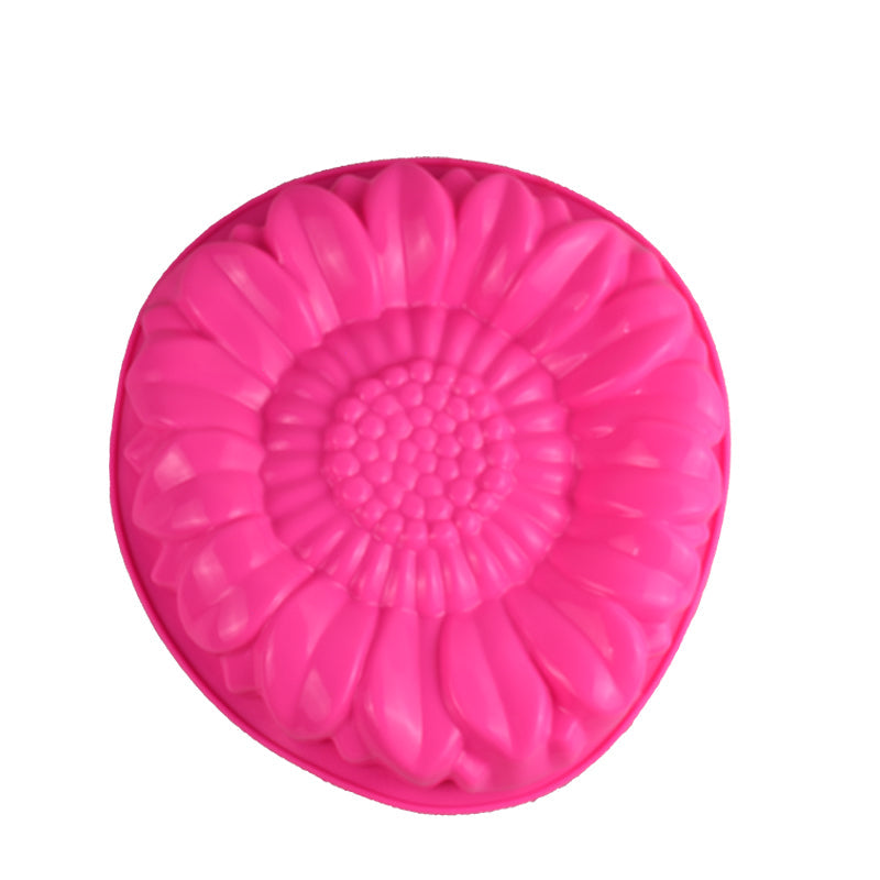 Large Flower Shape Silicone Cake Baking Mold (Design 2)