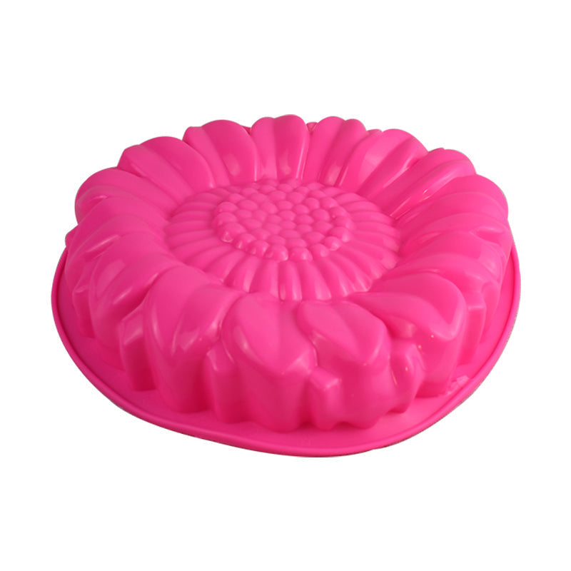 Large Flower Shape Silicone Cake Baking Mold (Design 2)