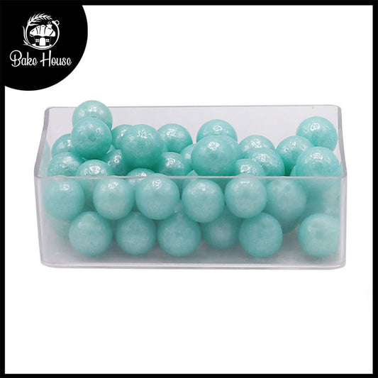 Large Sea Green Edible Pearls 30g Pack