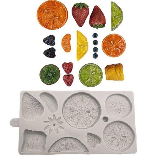 Large Size Fruit Silicone Fondant & Chocolate Mold