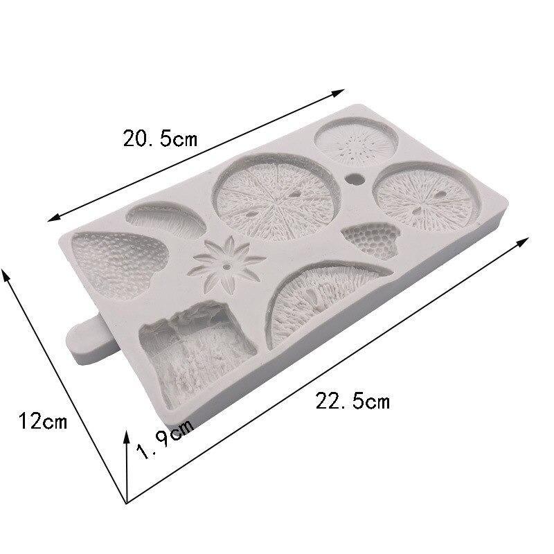 Large Size Fruit Silicone Fondant & Chocolate Mold