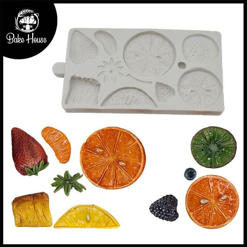 Large Size Fruit Silicone Fondant & Chocolate Mold