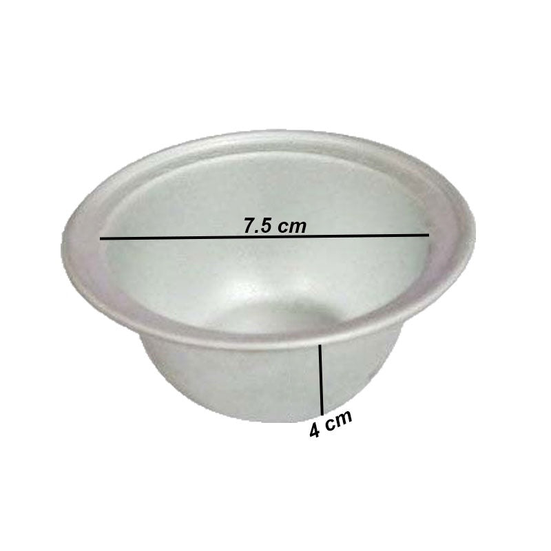 7.5 cm Lava Cake Baking Mold Aluminium