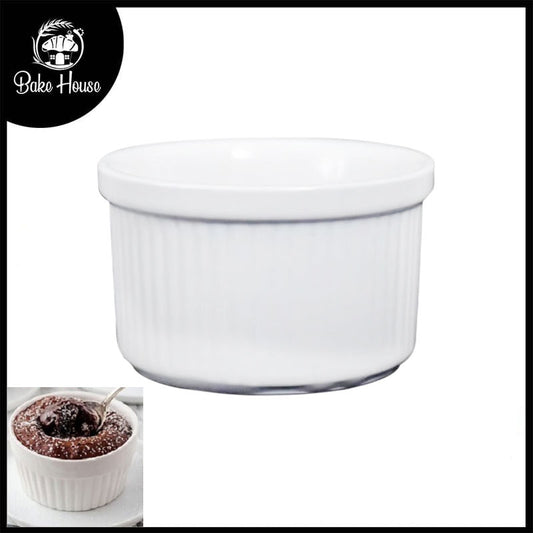 Lava Cake Making Ceramic Ramekin Bowl
